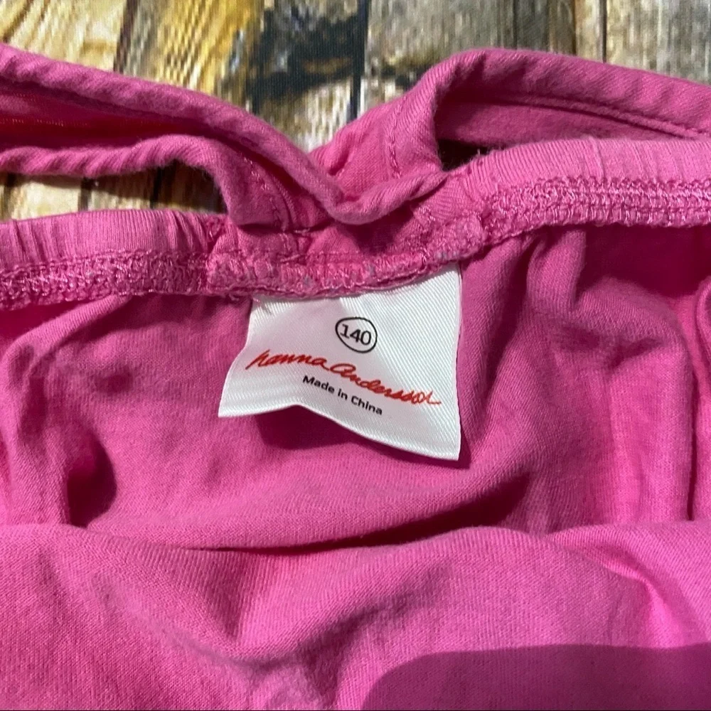 Hanna Andersson Pink Cotton Sleeveless Dress